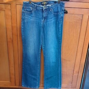 Lucky Brand Women's Blue Easy Rider Bootcut Jeans 10/30